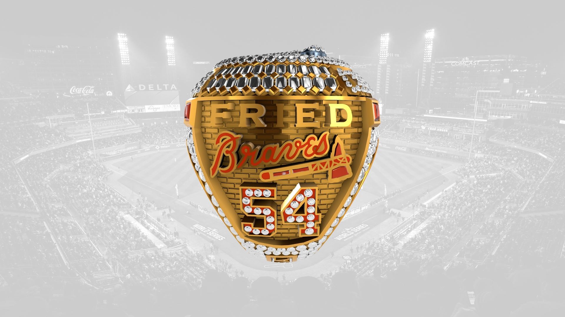 2021 Braves World Series Ring - Max Fried